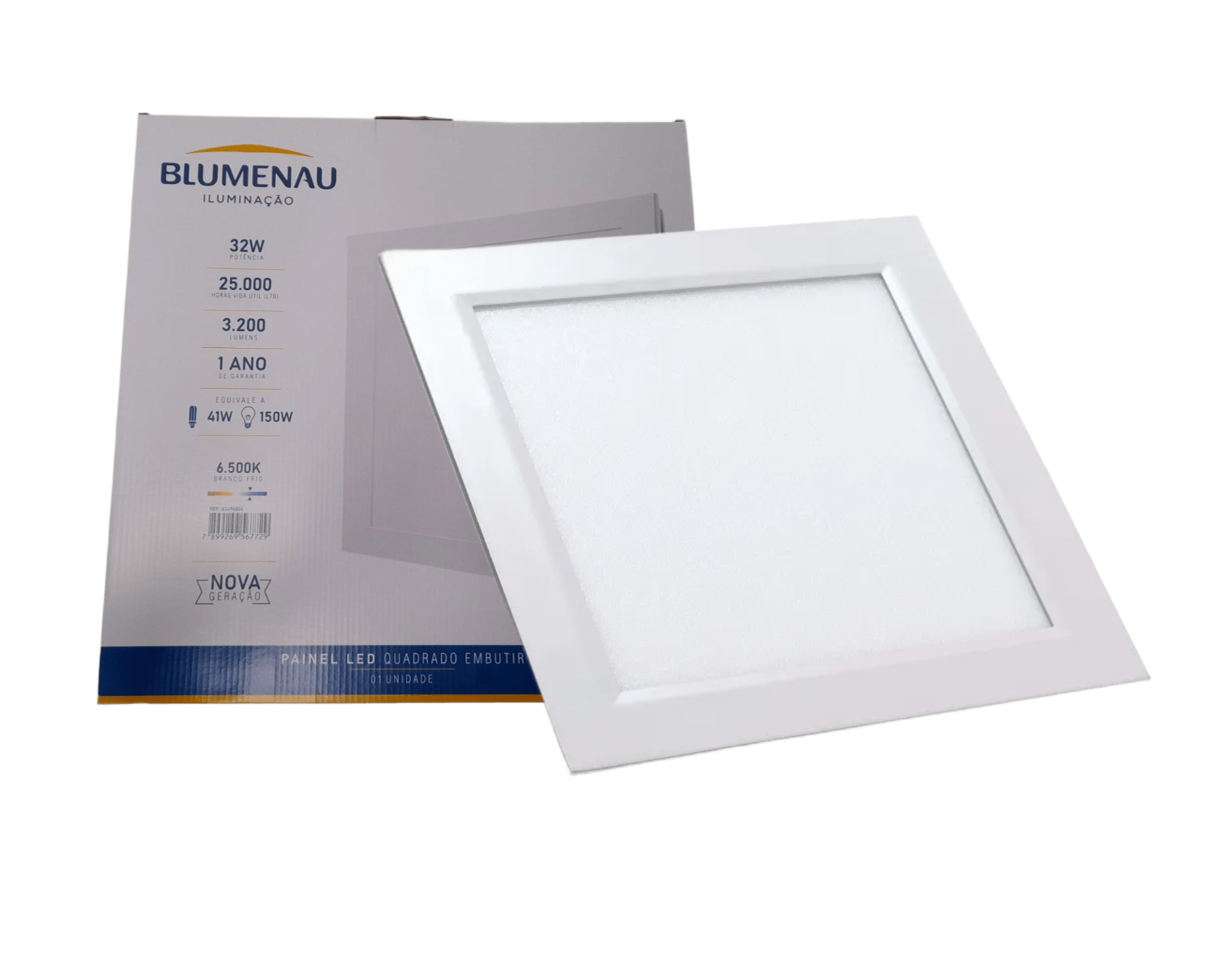 PAINEL LED EMB QD 32W 6.5K  BLUMENAU