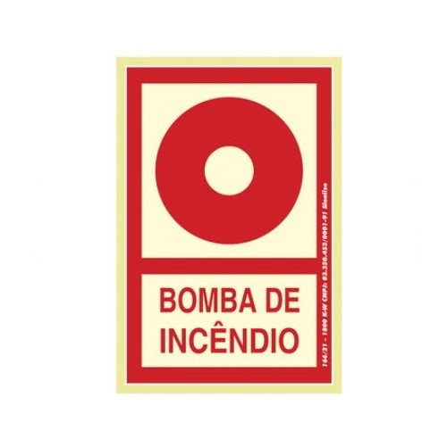 PLACA 13,5X20 FOTOLUM BOMBA INCE
