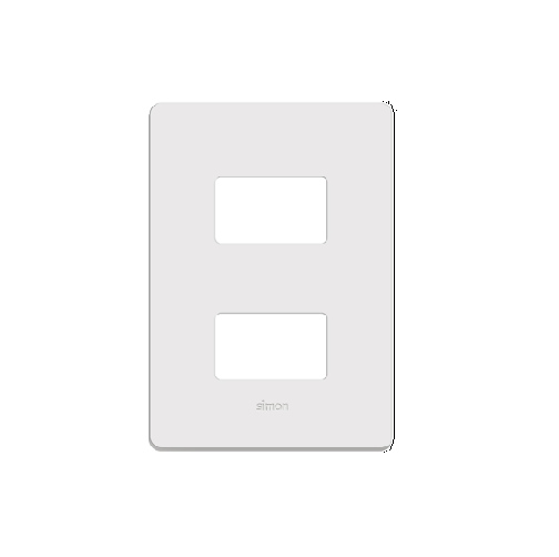 PLACA 4X2 2P SEP BR S-20 SIMON