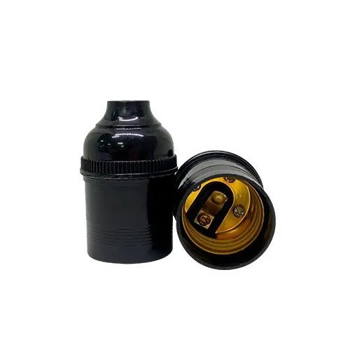 BOCAL S/RABICHO E27 BAQUEL PT DECORLUX