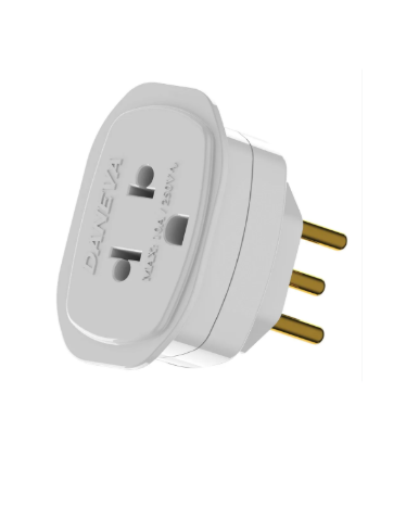 PINO ADAP UNIVERSAL 2P+T 10A BR LEGRAND