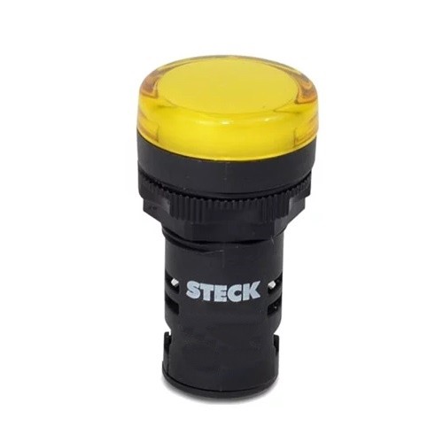 BOTOEIRA SINAL LED 220V AM 22MM STECK