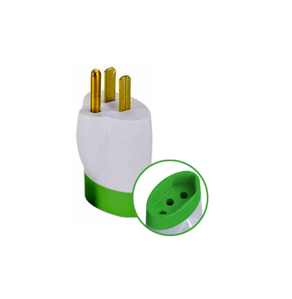PINO ADAP REVERSO 2P+T 10A BR LEGRAND