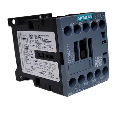 CONTATOR SIEMENS 3RT2018-3P+NO 16A 220V