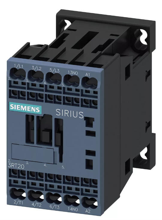 CONTATOR SIEMENS 3RT2016-3P+NO 9A 220V