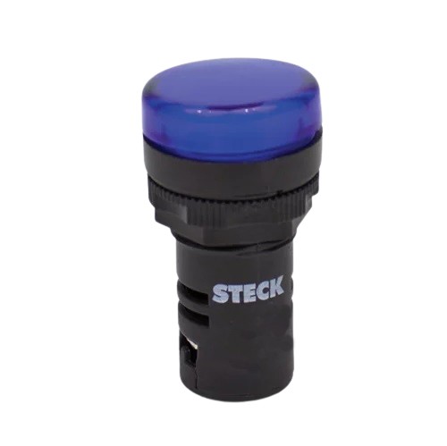 BOTOEIRA SINAL LED  24V AZ 22MM STECK