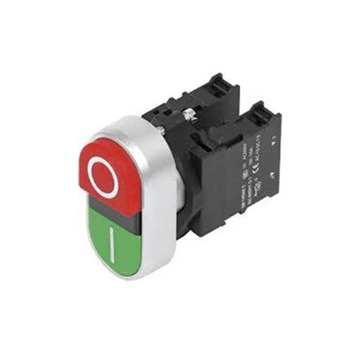 BOTAO DUPLO SINAL 1NA 1NF S/LED SIEMENS
