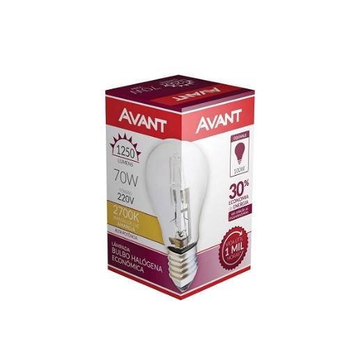 LAMP HALOG   70W 220V A55 AVANT
