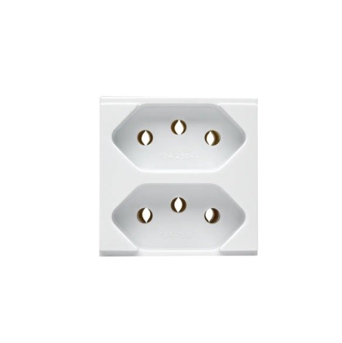 MODULO TOM 2P+T 20A BR DUPLA BRAVA