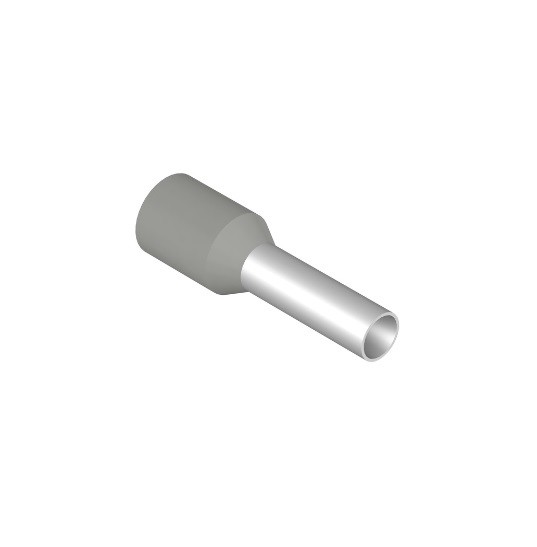 TERM PRE ISOL TUB  0,75MM CZ ELETROK