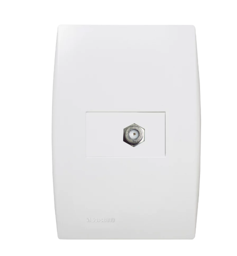 TOMADA EMB TV COAXIAL ILUS SOPRANO