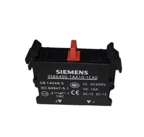 BLOCO CONTATO P/BOTAO 1NF SIEMENS 3SB6