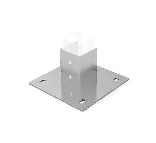 PERFILADO BASE FIXA EXT 4 FUROS PERFIL