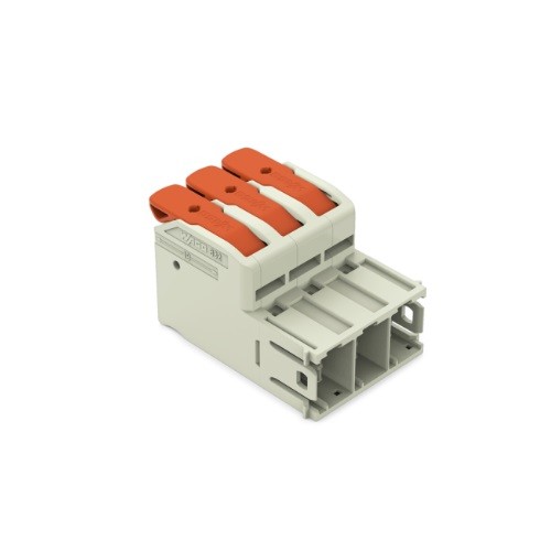 CONECTOR EMENDA MACHO 3P 0,75-16MM WAGO
