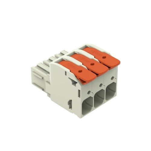 CONECTOR EMENDA FEMEA 3P 0,75-16MM WAGO