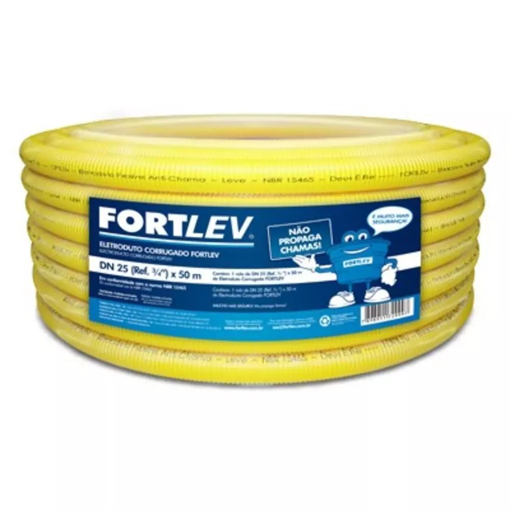 MANG CORRUGADA AM 25MM (RL-50MT) FORTLEV