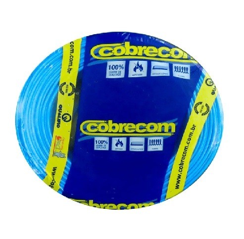 CABO FLEX    6,0MM 1KV AZ COBRECOM