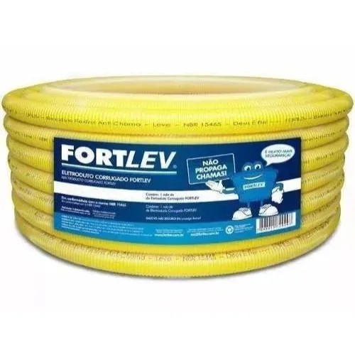 MANG CORRUGADA AM 32MM (RL-25MT) FORTLEV