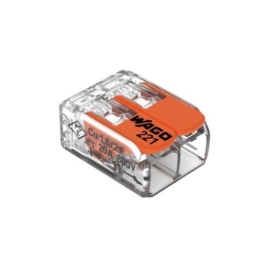 CONECTOR EMENDA 2P 0,2-4 WAGO TRANS PCT3