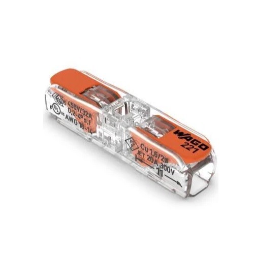 CONECTOR EMENDA 1P 0,2-4MM  WAGO PCT3
