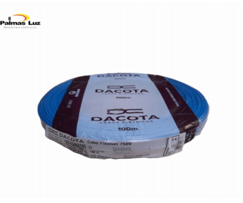 CABO FLEX    1,0MM 750V AZ  DACOTA
