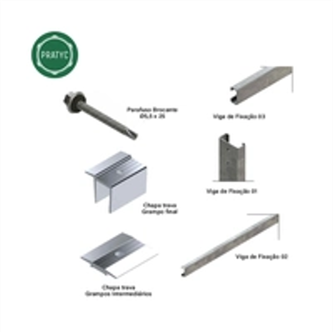 GF. ACESSORIO P/ESTRUTURA SOLAR RS-377