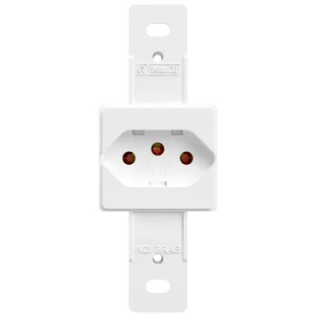 TOMADA S/PL 2P+T 10A BR HORIZ ROMAZI