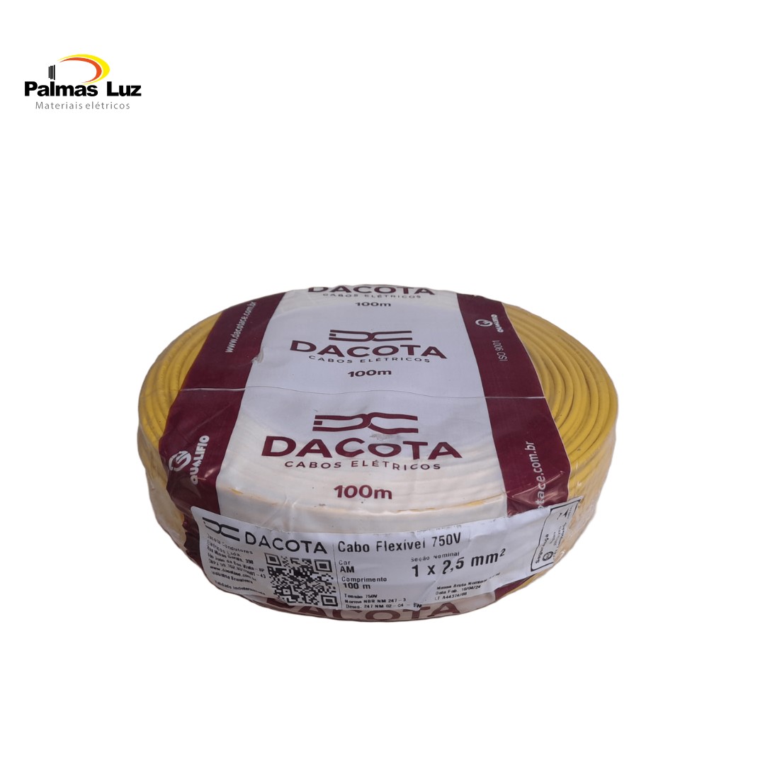 CABO FLEX    2,5MM 750V AM DACOTA