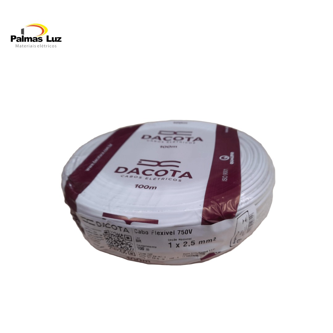 CABO FLEX   2,5MM 750V BR DACOTA