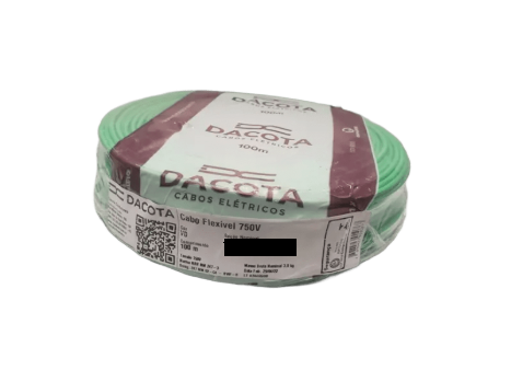 CABO FLEX   6,0MM 750V VD DACOTA