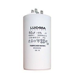 CAPACITOR PERMANENTE 50UF 440V LUKMA