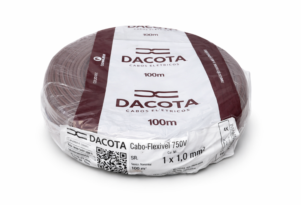 CABO FLEX    1,0MM 750V MR  DACOTA