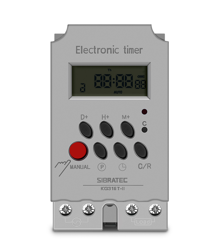 PROGRAMADOR DIGIT HORA BIV 25A/240V SIBR