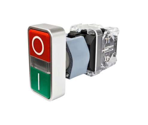 BOTAO DUPLO SINAL 1NA 1NF S/LED SIEMENS