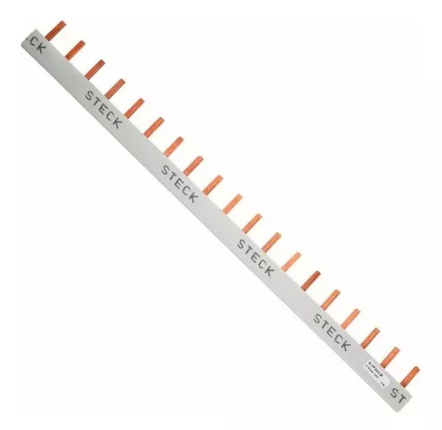 BARRAMENTO PENTE MONO 80A 1X16P STECK 