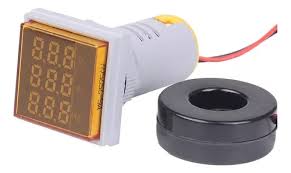 VOLTIMETRO AMP E FREQ DIG. 22MM AM QD 