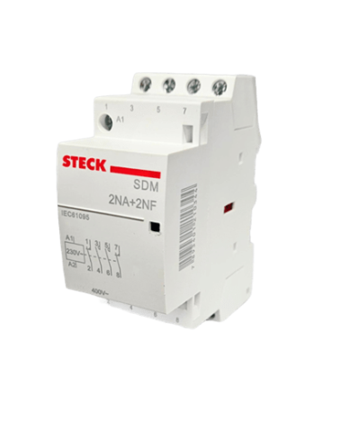 CONTATOR STECK 230V  40A 2NA 2NF 400V MD