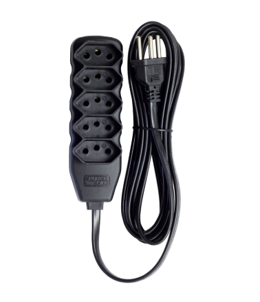 EXTENSAO  5MT 5TOM.10A 2P+T PT FORCE LIN