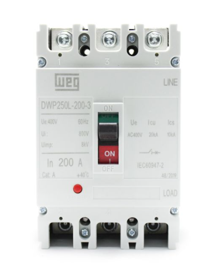 DISJ  CX MOLD. TRIP 250-200A WEG