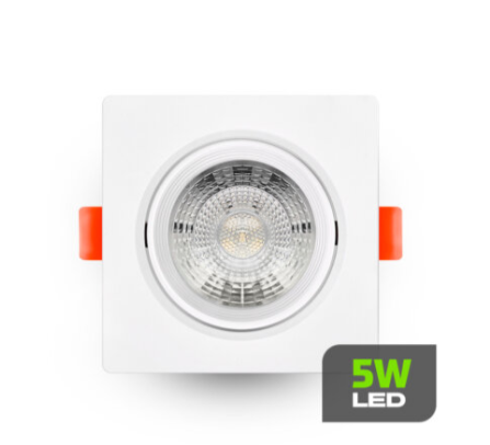 SPOT LED EMB QD  5W 3.0K BR LUMANTI