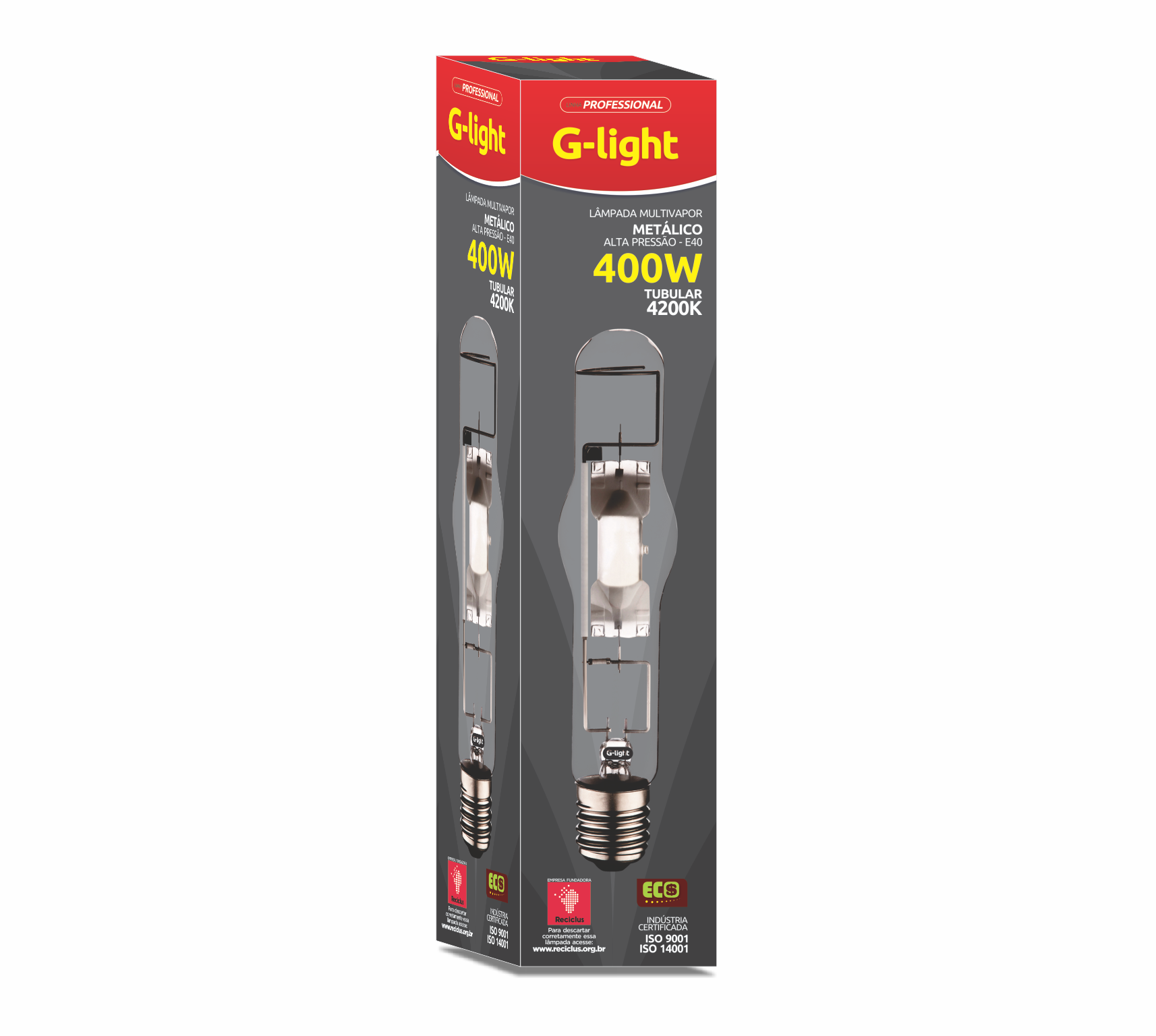 LAMP V METAL BR  400W E40 4.2K G-LIGHT