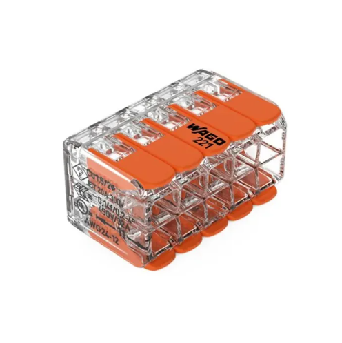 CONECTOR EMENDA 10P 0,2-4 WAGO TRANSP