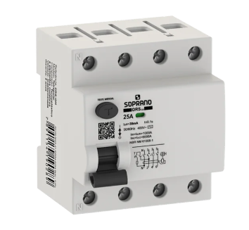 DISPOSIT DR 4P  25A 6KA DRS-GIII SOPRANO