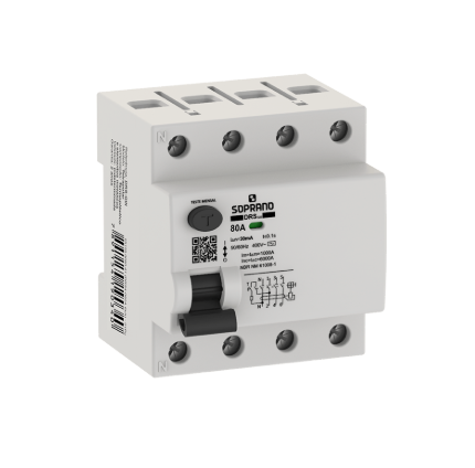 DISPOSIT DR 4P  80A 6KA DRS-GIII SOPRANO