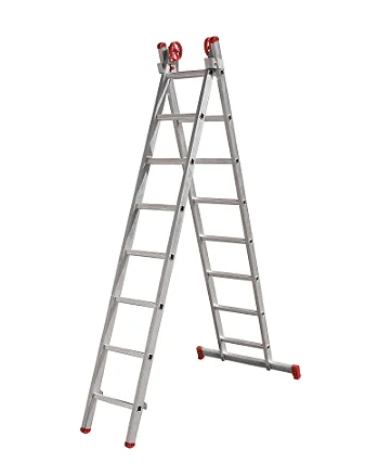 ESCADA ABRIR E EXTENCIVA 2X8 DEGRAUS