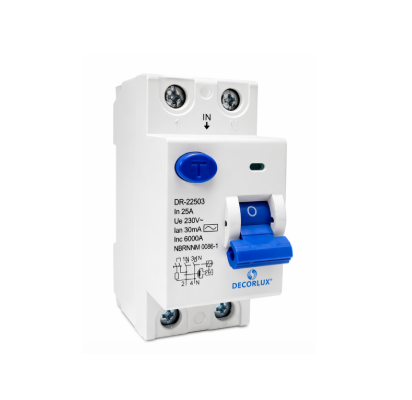 DISPOSIT DR 2P  25A 30MA DECORLUX