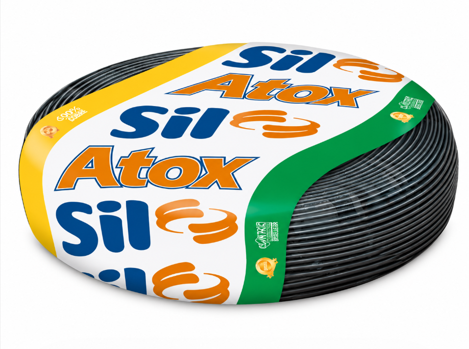 CABO SUPERATOX  4MM 750V PT SIL