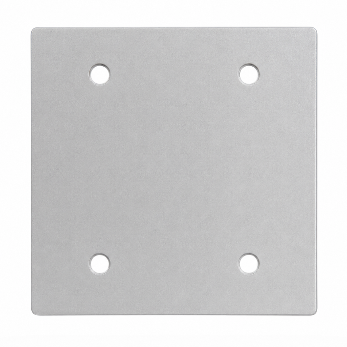 PLACA PISO 4X4 INOX CEGA TAMPLAC
