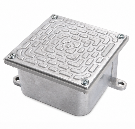 CX PASSAGEM ALUM FUNDIDO TAMPLAC 20X20