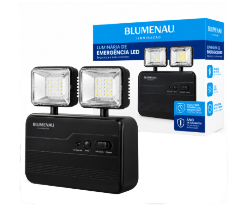 LUM EMERG LED 1200LM BLUMENAU